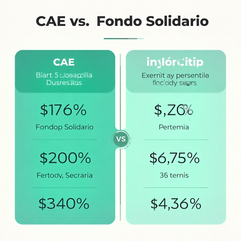 CAE vs. Fondo Solidario: diferencias clave para elegir tu crédito universitario